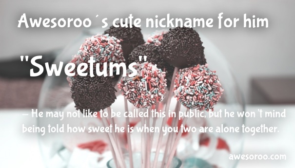 what is a cute nickname for a boy