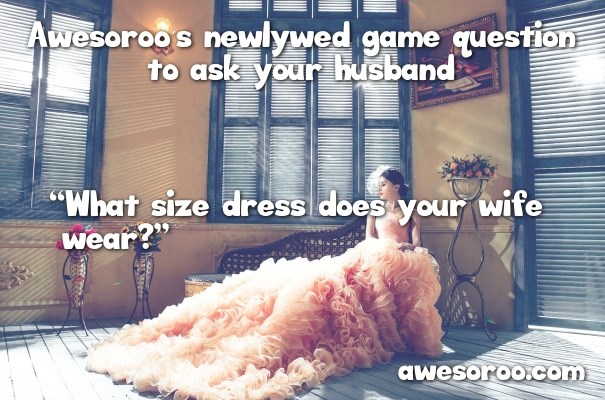newlywed question for a husband
