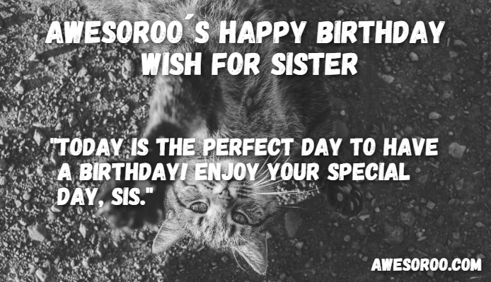 sister birthday quote