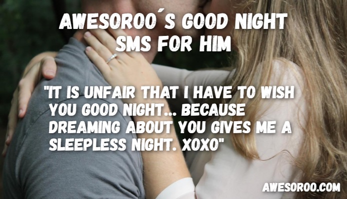 goodnight sms for him 17