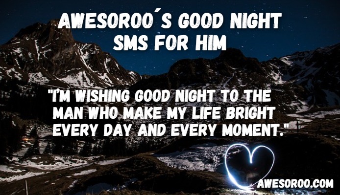 goodnight sms for him 7