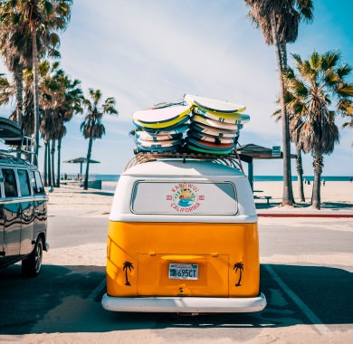 palms, surf, beach mobile